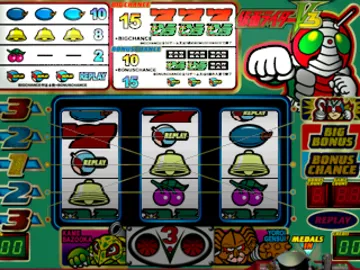 Jissen Pachi-Slot Hisshouhou! Single - Kamen Rider V3 (JP) screen shot game playing